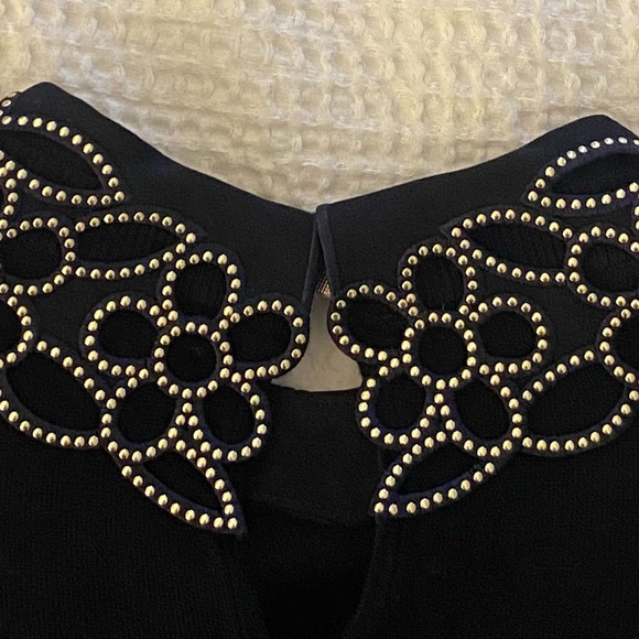 Ted Baker Azaleo Embellished Collar Sweater - EUC - Picture 5 of 6